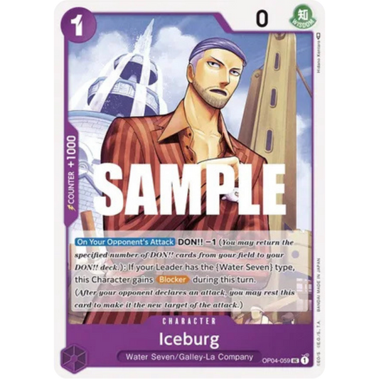 Iceburg (OP04-059) - Kingdoms of Intrigue