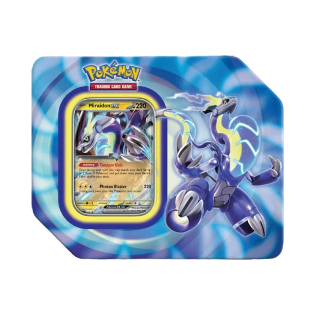 Paldea Legends Tin [Miraidon ex] (International Version)