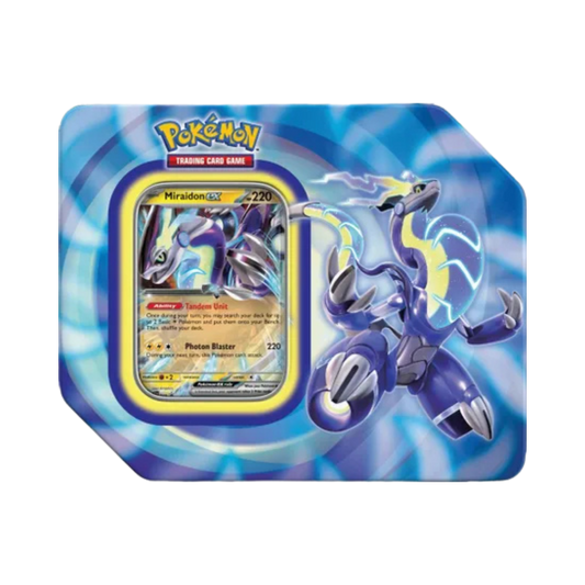Paldea Legends Tin [Miraidon ex] (International Version)