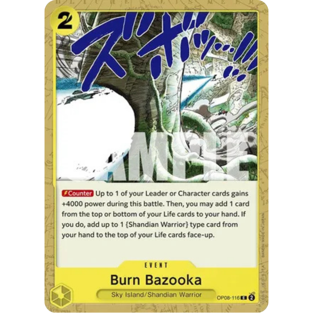 Burn Bazooka (OP08-116) - Two Legends