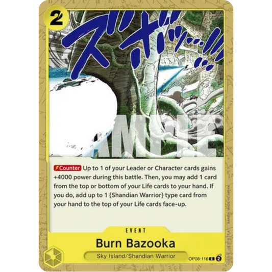 Burn Bazooka (OP08-116) - Two Legends
