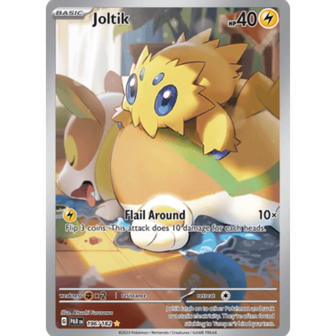 Joltik 196/182  - Holofoil SV04 Paradox Rift - Illustration Rare