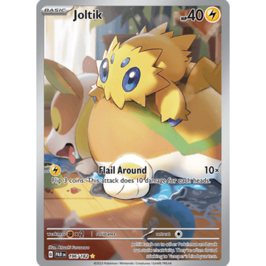 Joltik 196/182  - Holofoil SV04 Paradox Rift - Illustration Rare