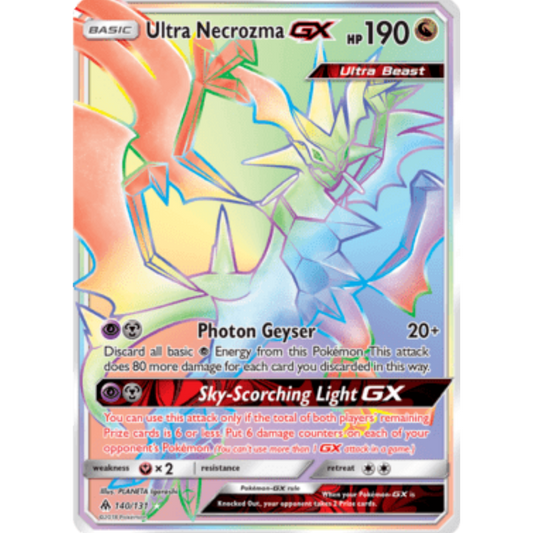 Ultra Necrozma GX (140/131) [Sun & Moon: Forbidden Light]