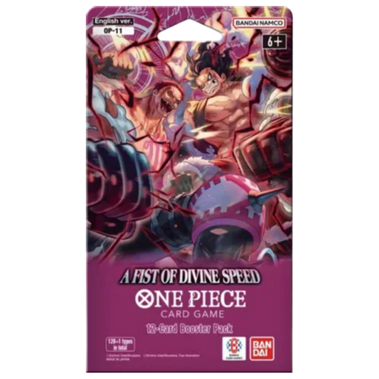 A Fist of Divine Speed - Sleeved Booster Pack