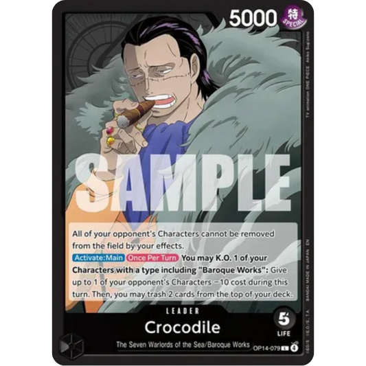 Crocodile - OP14-079 (OP14-079) - The Azure Sea's Seven