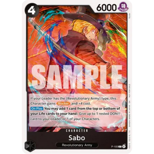 Sabo (Store Tournament 2025 Vol. 4) (P-105) - One Piece Promotion Cards