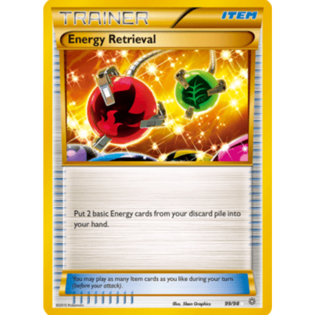 Energy Retrieval 099  - Holofoil XY  Ancient Origins - Secret Rare