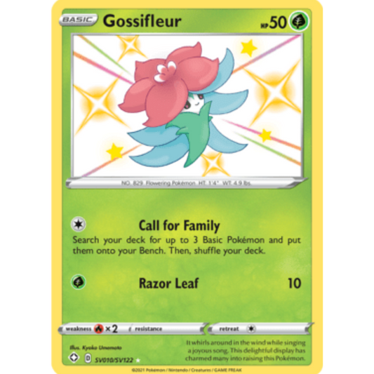 Gossifleur (SV010/SV122) [Sword & Shield: Shining Fates]