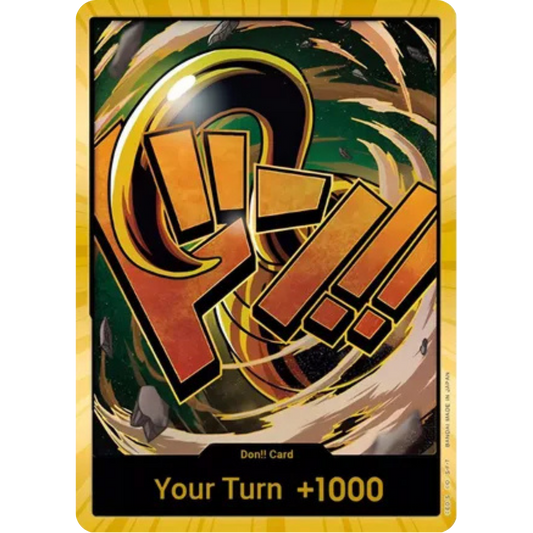 DON!! Card (Crocodile) (Gold) - Premium Booster -The Best- Foil