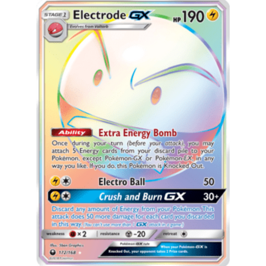 Electrode GX (172/168) [Sun & Moon: Celestial Storm]