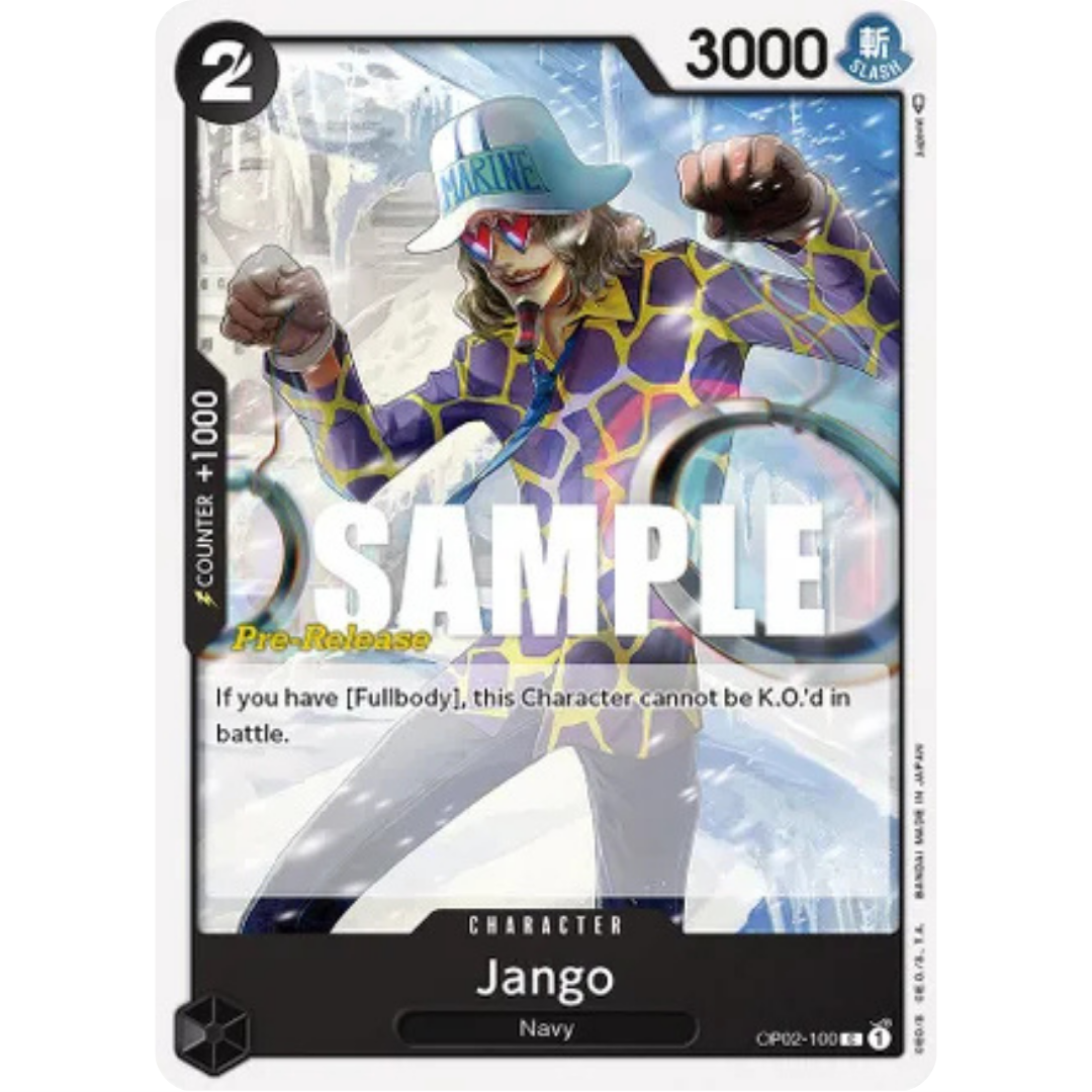 Jango (OP02-100) - Paramount War Pre-Release Cards