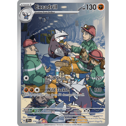 Excadrill (174/162) [Scarlet & Violet: Temporal Forces]