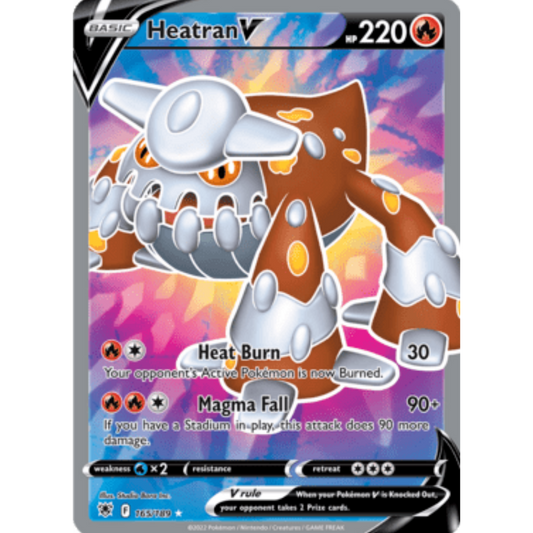 Heatran V (165/189) [Sword & Shield: Astral Radiance]