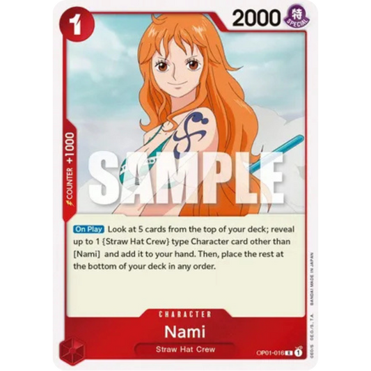 Nami (OP01-016) - Romance Dawn Foil
