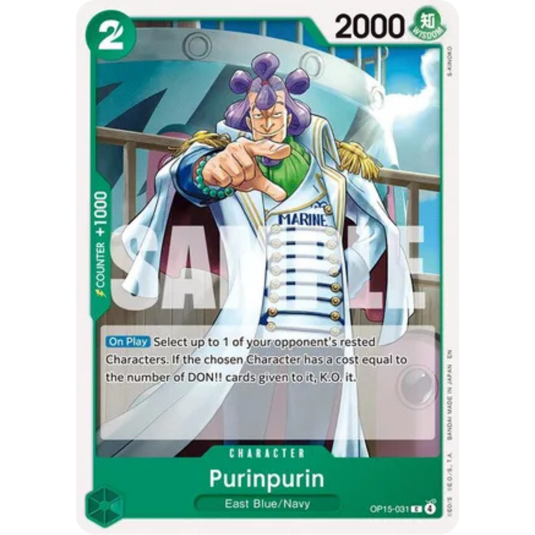 Purinpurin (OP15-031) - Adventure on Kami's Island