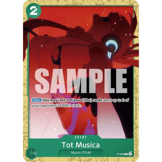 Tot Musica (Starter Deck 11: Uta Deck Battle) (P-060) - One Piece Promotion Cards