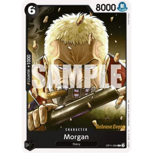 Morgan (OP11-094) - A Fist of Divine Speed Release Event Cards