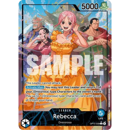 Rebecca (OP15-039) (Alternate Art) (OP15-039) - Adventure on Kami's Island Foil