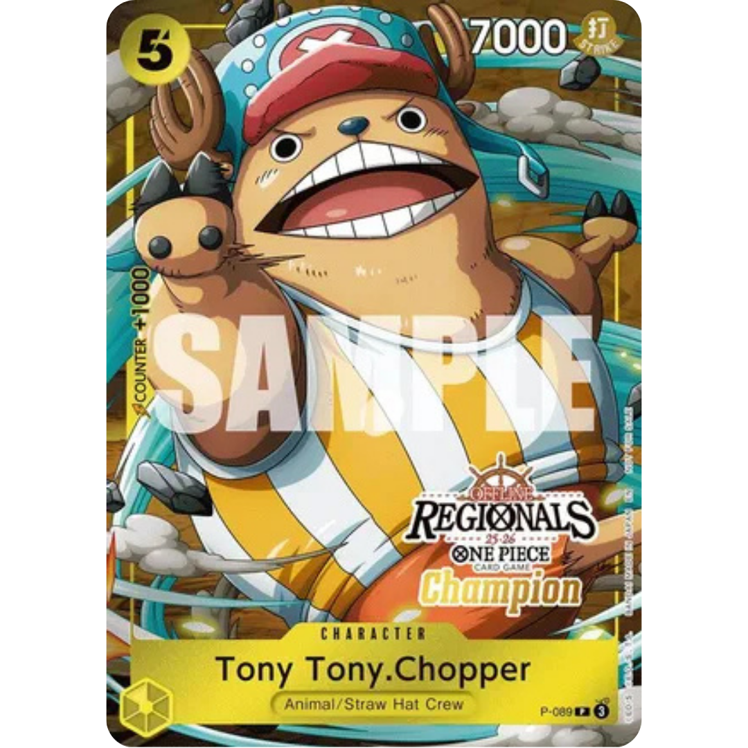 Tony Tony.Chopper (Offline Regional Champion Card Set 2025 Vol.2) (P-089) - One Piece Promotion Cards Foil