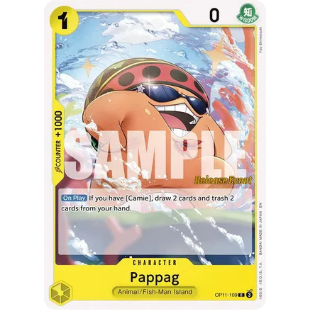 Pappag (OP11-109) - A Fist of Divine Speed Release Event Cards