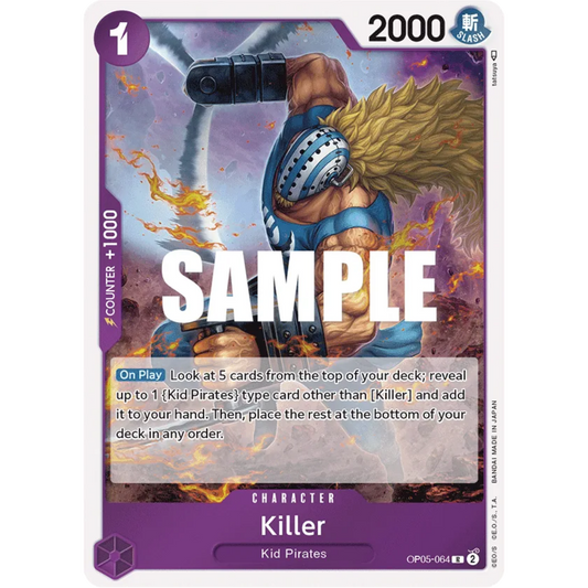 Killer (OP05-064) - Awakening of the New Era Foil