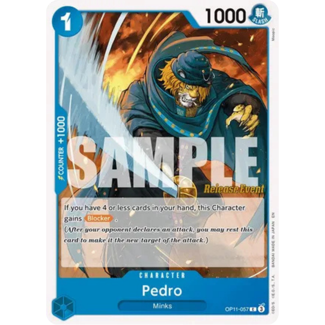 Pedro (OP11-057) - A Fist of Divine Speed Release Event Cards