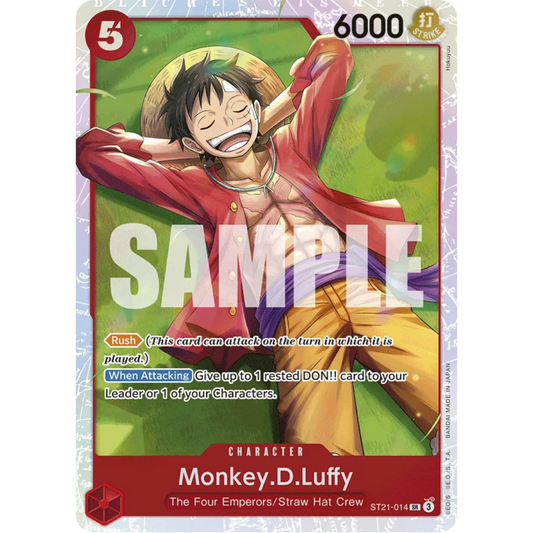 Monkey.D.Luffy (014) (ST21-014) - Starter Deck EX: Gear 5 Foil
