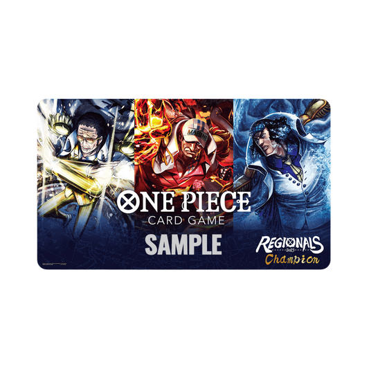 One Piece Official Playmat - Three Admirals (Regionals Champion)