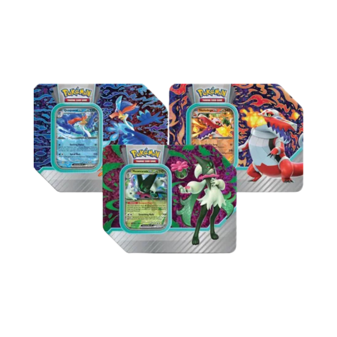 Paldea Partners Tin [Set of 3]