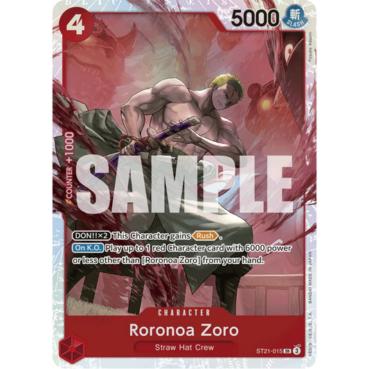 Roronoa Zoro (ST21-015) - Starter Deck EX: Gear 5 Foil