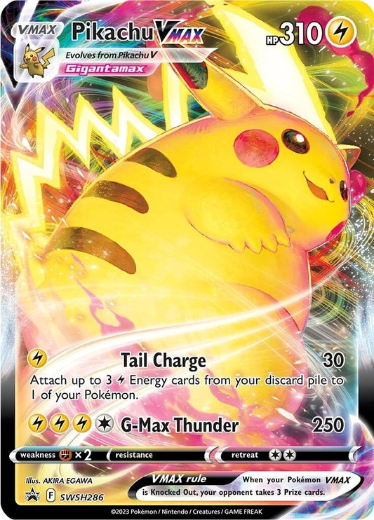Pikachu VMAX SWSH286  - Holofoil Jumbo Cards - Promo
