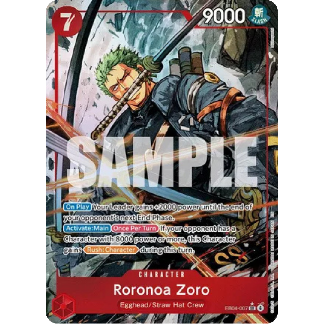 Roronoa Zoro (EB04-007) (Alternate Art) (EB04-007) - Adventure on Kami's Island Foil