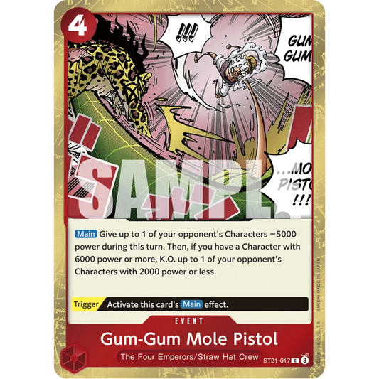 Gum-Gum Mole Pistol (ST21-017) - Starter Deck EX: Gear 5 Foil