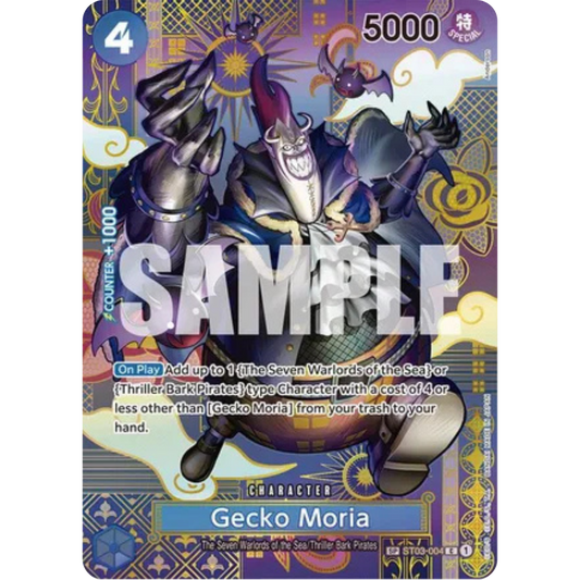 Gecko Moria (SP) (ST03-004) - Two Legends Foil