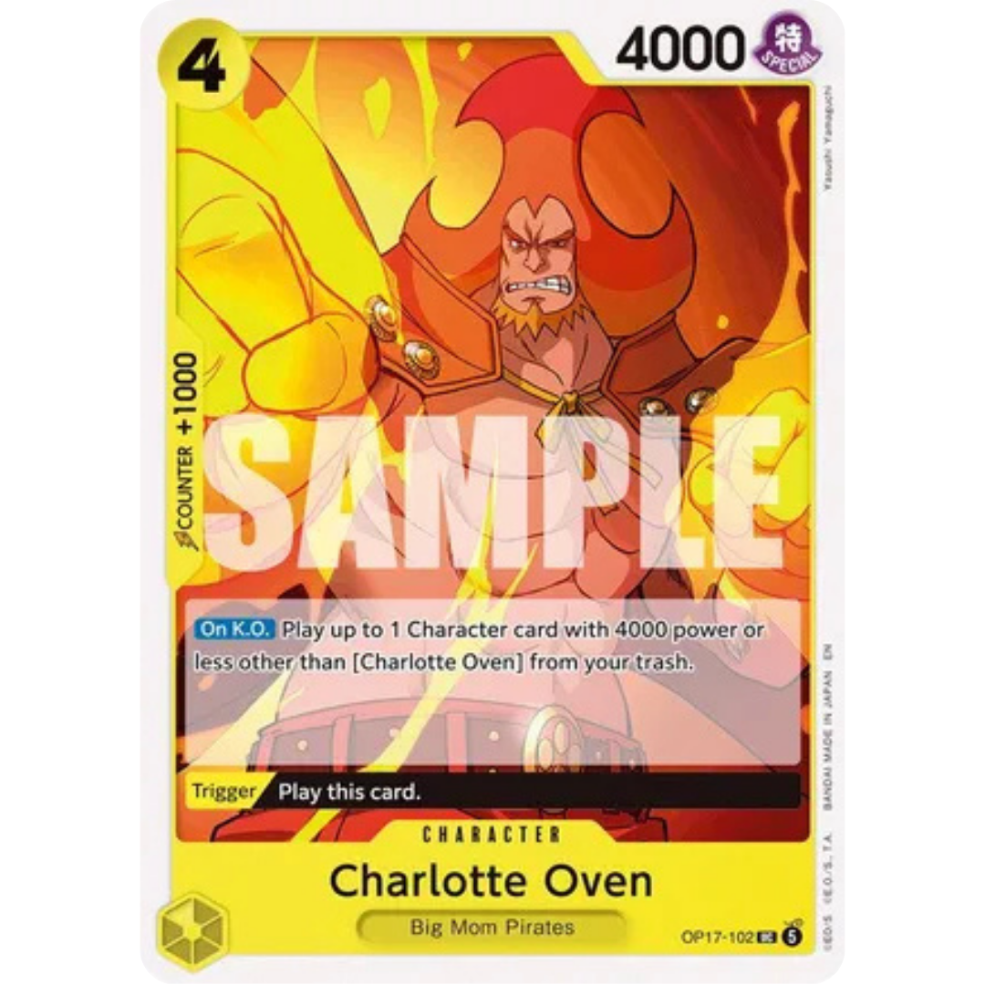 Charlotte Oven (OP17-102) - The World's Strongest Warriors