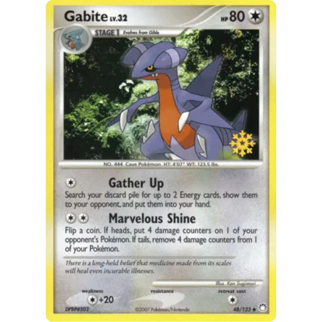 Gabite - 48/123/123  Countdown Calendar Promos - Promo