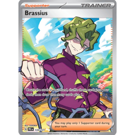 Brassius 135/131  - Holofoil SV Prismatic Evolutions - Ultra Rare