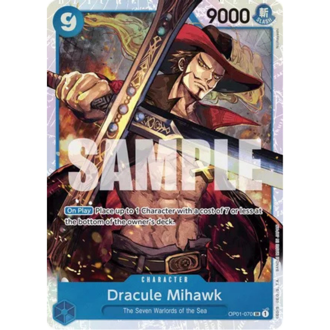 Dracule Mihawk (OP01-070) (Reprint) (OP01-070) - Premium Booster -The Best- Foil