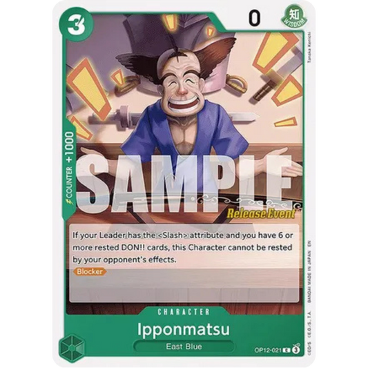 Ipponmatsu (OP12-021) - Legacy of the Master Release Event Cards