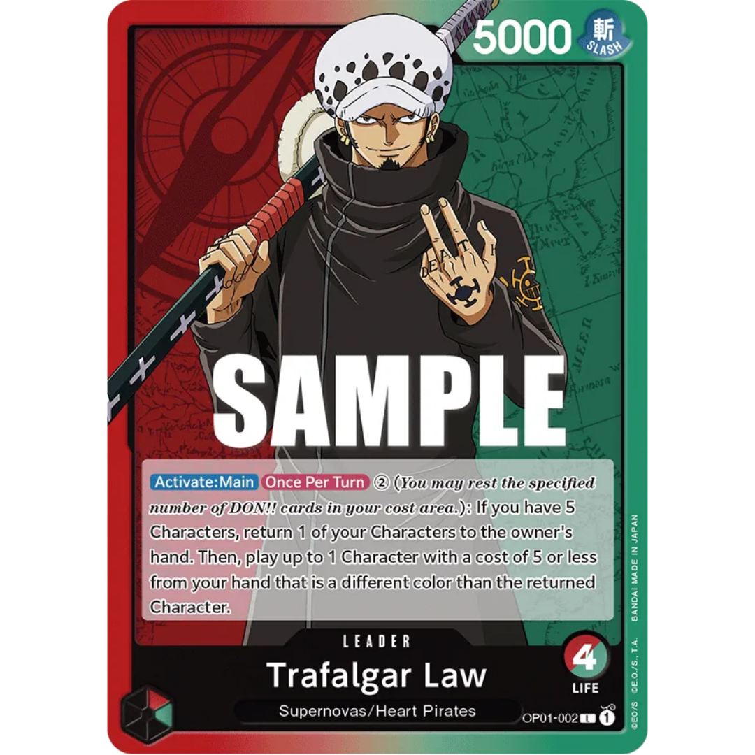 Trafalgar Law (002) (OP01-002) - Romance Dawn