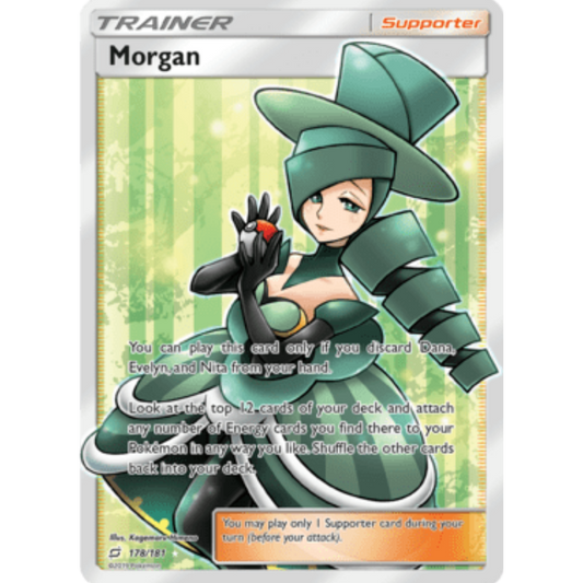 Morgan (Full Art) 178  - Holofoil SM  Team Up - Ultra Rare