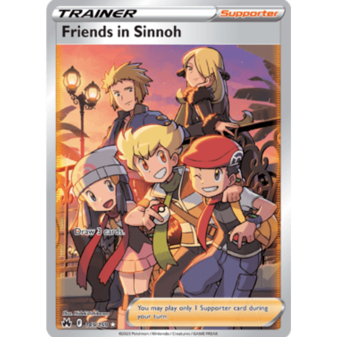 Friends in Sinnoh (149/159) (Full Art) [Sword & Shield: Crown Zenith]