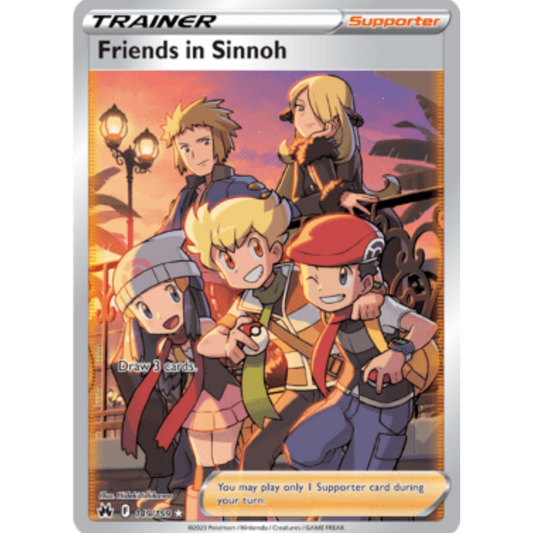 Friends in Sinnoh (149/159) (Full Art) [Sword & Shield: Crown Zenith]