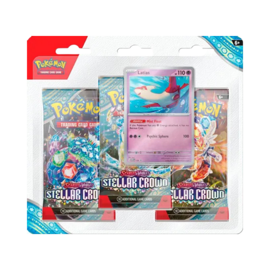 Stellar Crown 3 Pack Blisters [Latias]