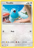 Swablu 079  SM  Crimson Invasion - Common