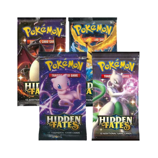 Hidden Fates Booster Pack Art Bundle [Set of 4]