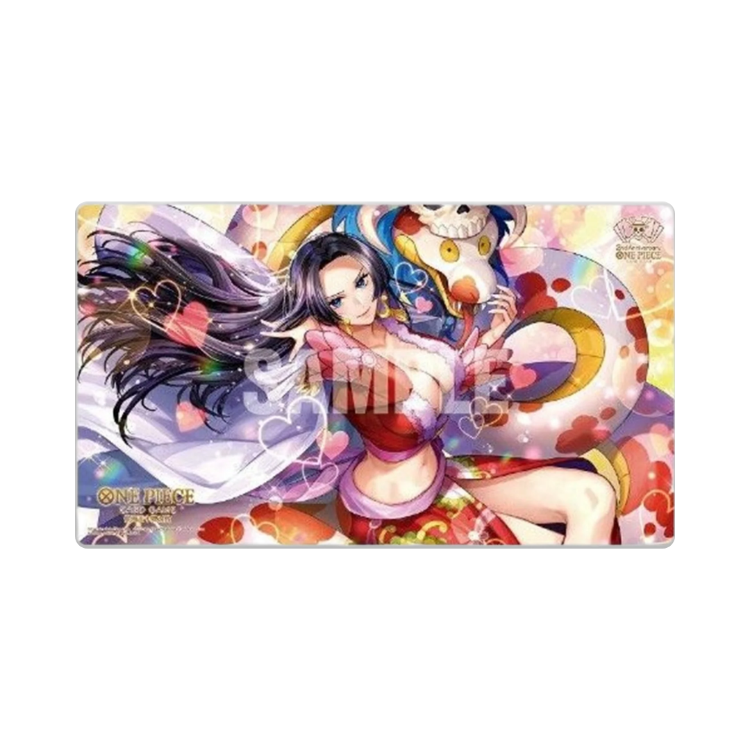 One Piece Official Playmat - 2nd Anniversary Boa Hancock