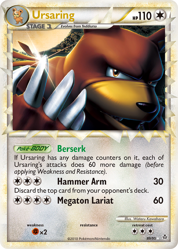 Ursaring (Prime)  - Holofoil Unleashed - Ultra Rare