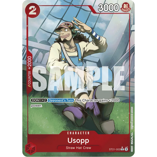 Usopp (Parallel) (ST21-002) - Starter Deck EX: Gear 5 Foil